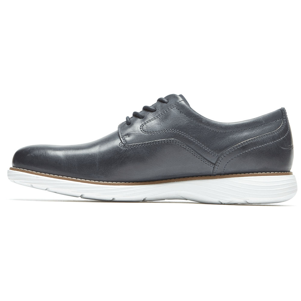 Rockport Oxfords For Mens Navy - Garett Plain Toe - UC1952368